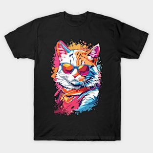 Sunglasses cat T-Shirt